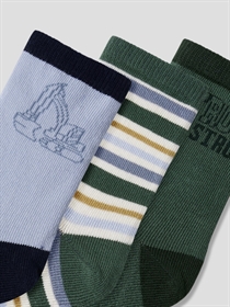 NAME IT 3-Pak Strømper Sirius Bistro Green